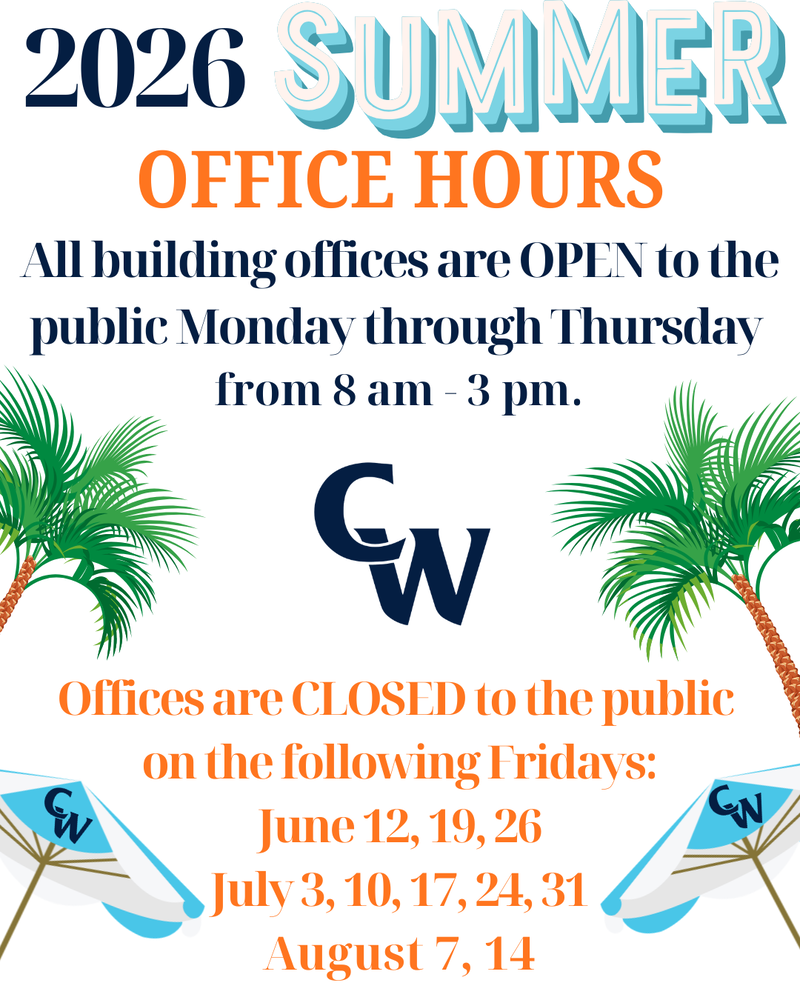 summer office hours district wide