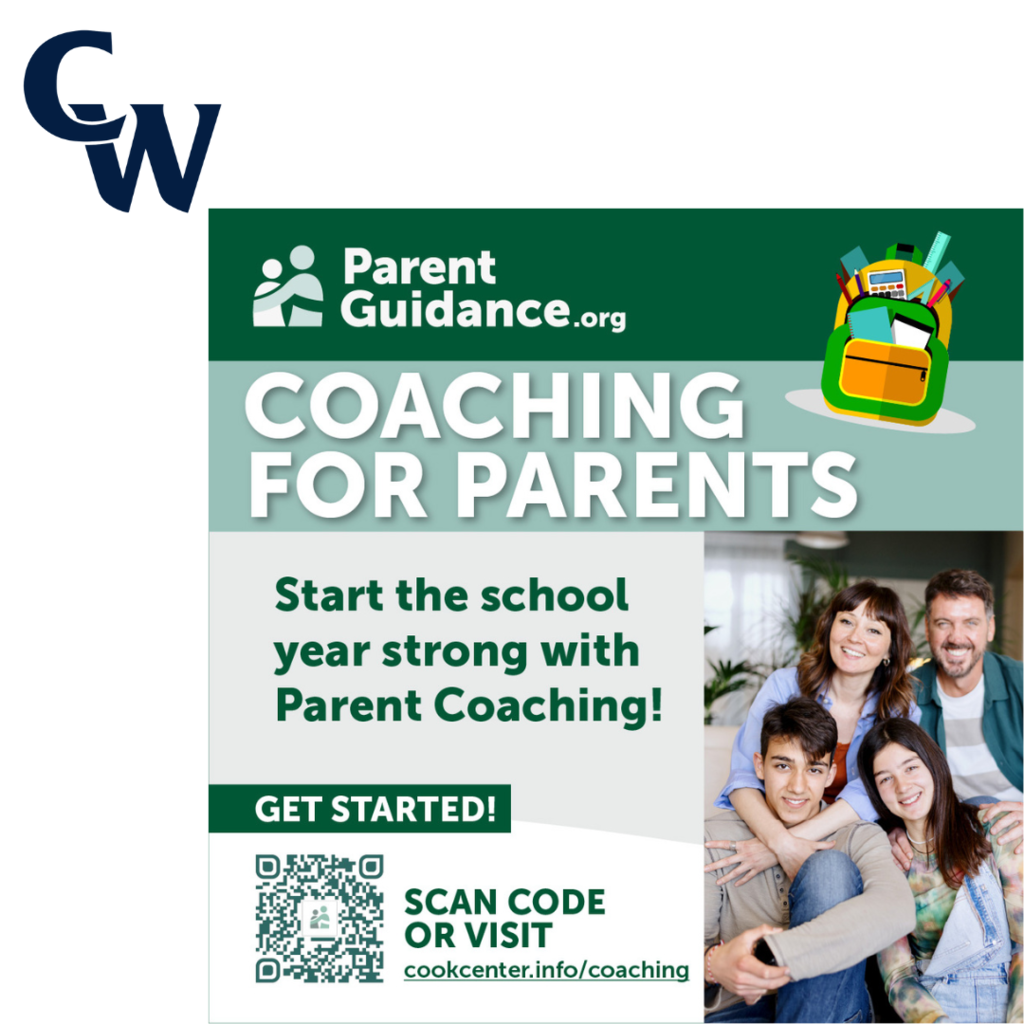ππ Back to School = New Routines! As your kids head back to class, itβs the perfect time to set positive habits and strengthen family connections π¬π π Parent Coaching is here to support youβall school year long and always at no cost to families! π¬ Personalized 1:1 support π
Flexible scheduling π¨βπ©βπ§βπ¦ Practical tools for real-life parenting wins π Register today π https://cookcenter.info/coaching More info on our website π https://www.conradweiser.org/o/cwasd/page/parent-guidance You donβt have to do it aloneβweβve got your back! πͺ #BackToSchool #ParentSupport #FamilyFirst #FreeResources #YouveGotThis #WeAreWeiser