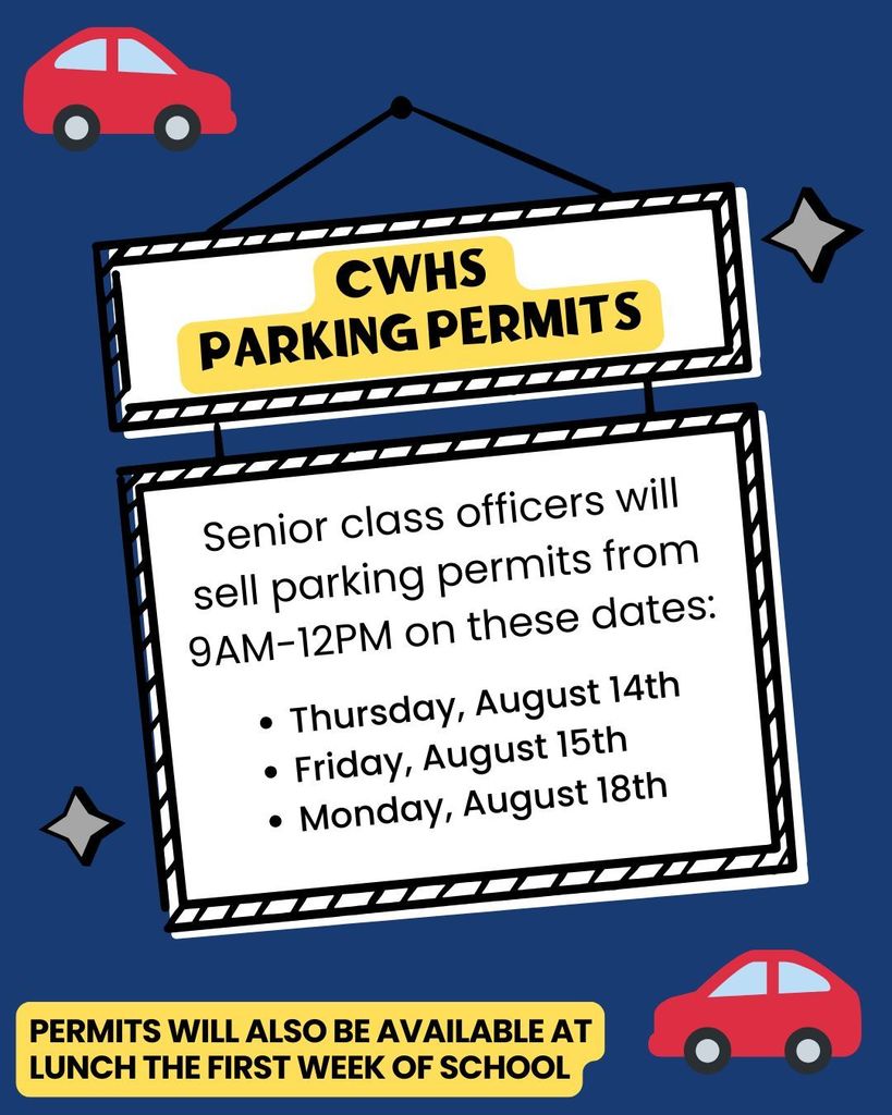 CWHS parking permit info 25-26