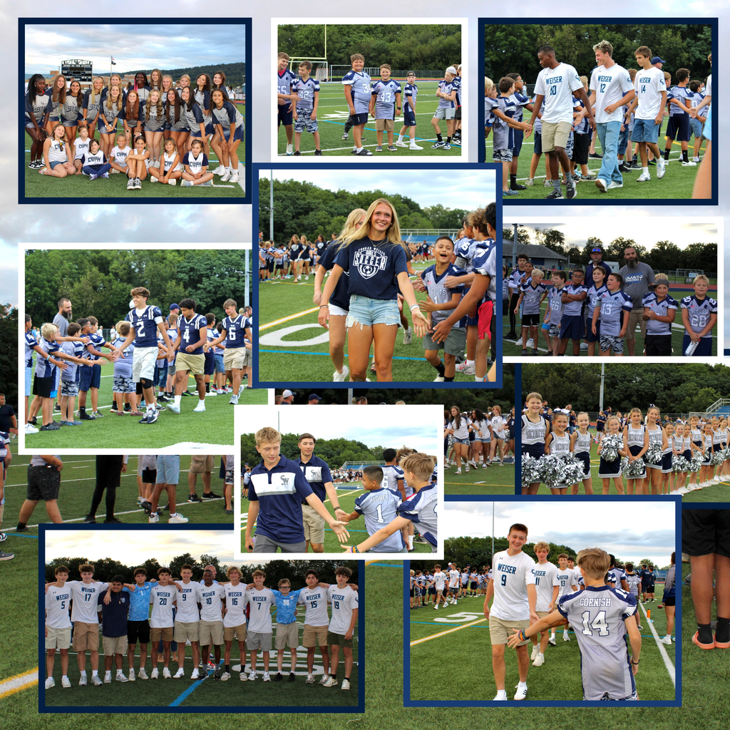 kids at blue/white night