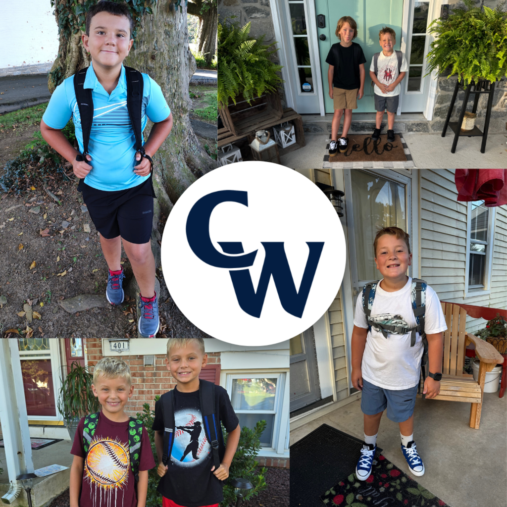 first day of school student pictures