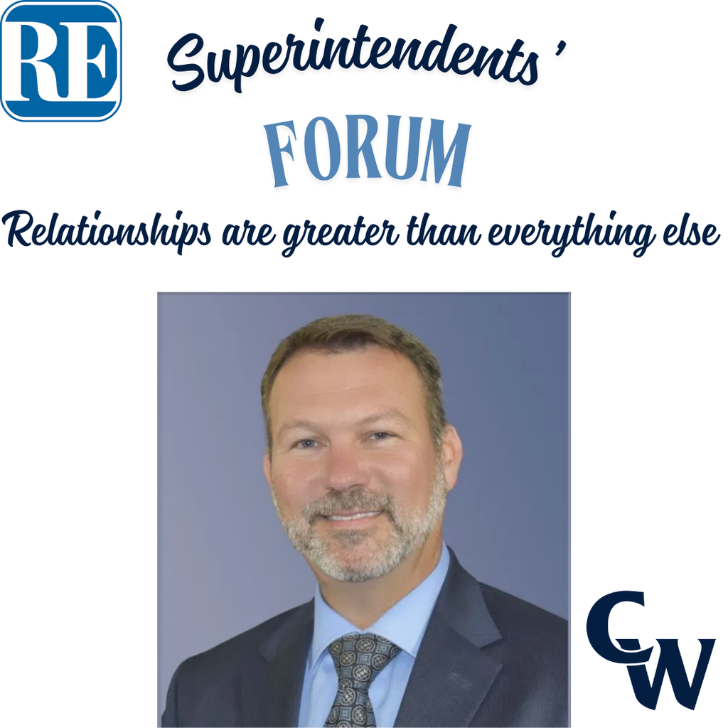 Superintendents' Forum; picture of dr. Giffing