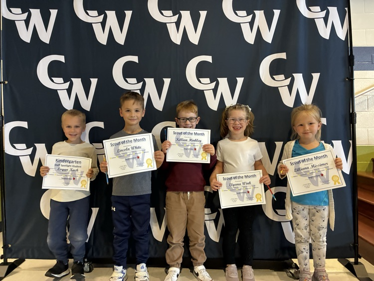 kindergarten students of the month