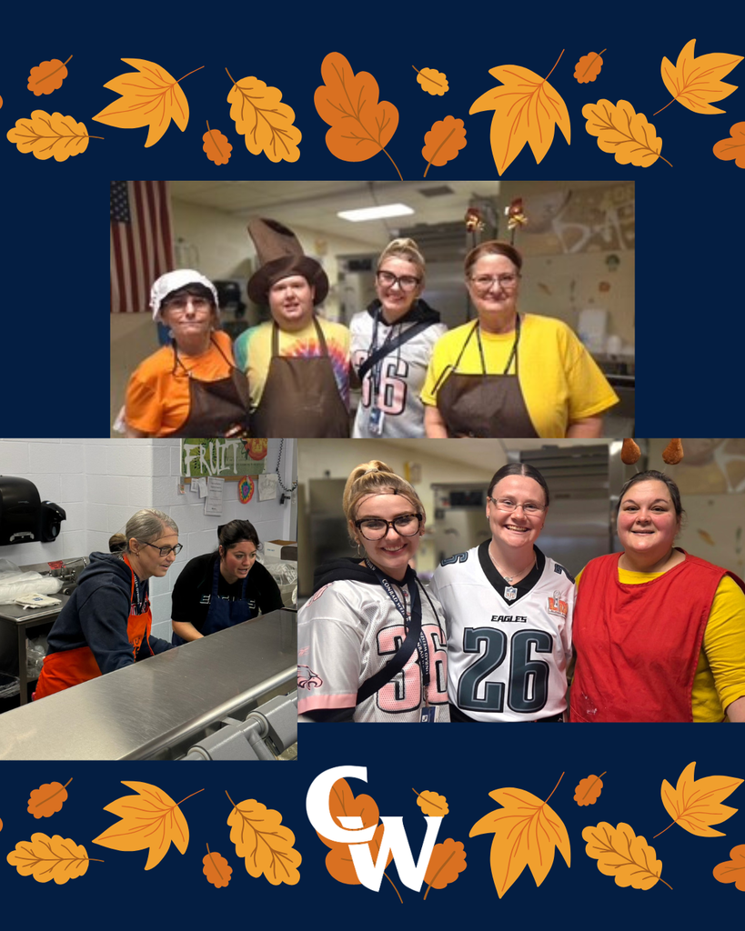 staff serving holiday lunch
