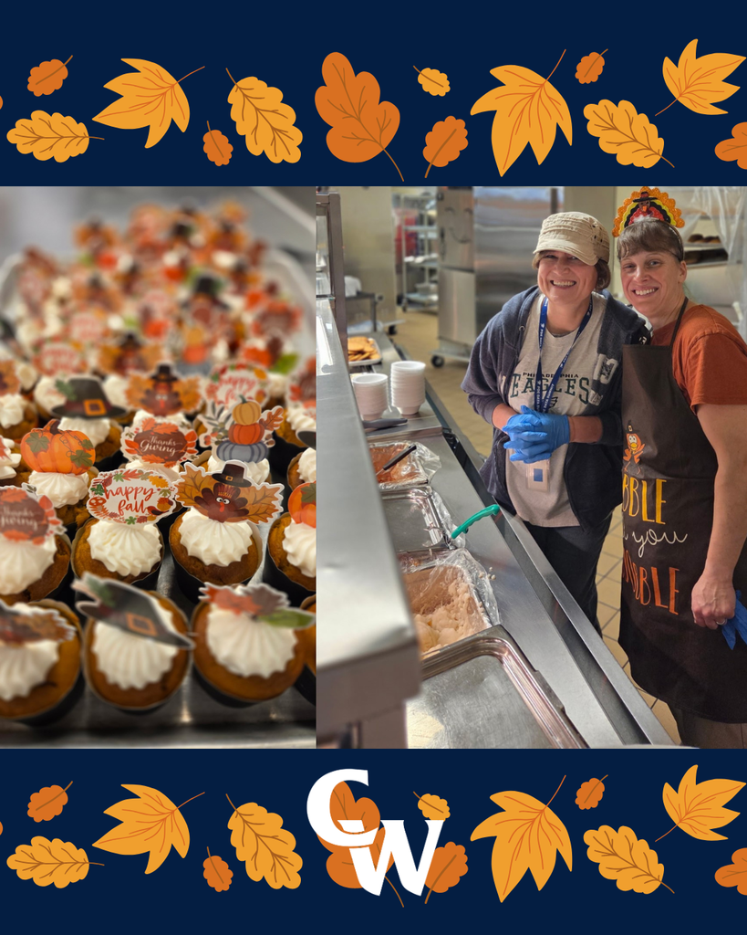 staff serving holiday lunch