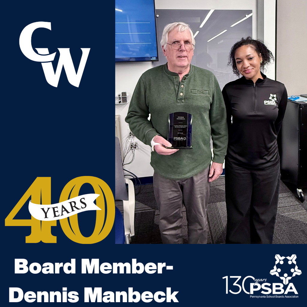 Dennis Manbeck honored for 40 years of service to CWASD