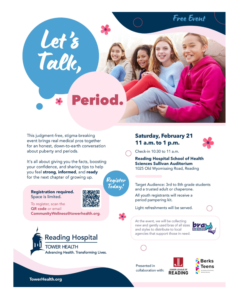 picture of girls in the top right corner sitting a in row, smiling