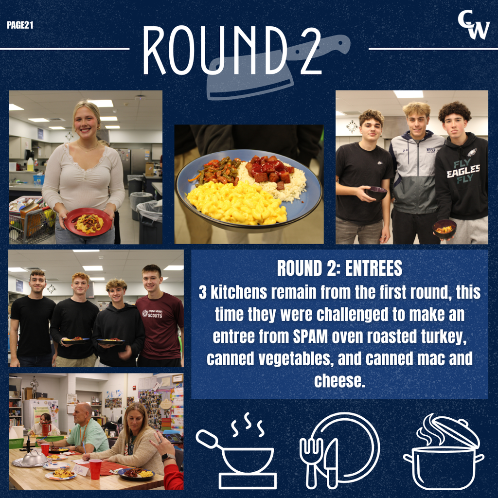 pictures of kids cooking in a chopped competition