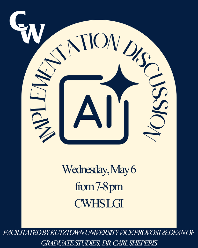 AI discussion, part 2 on 5/6 from 7-8 pm