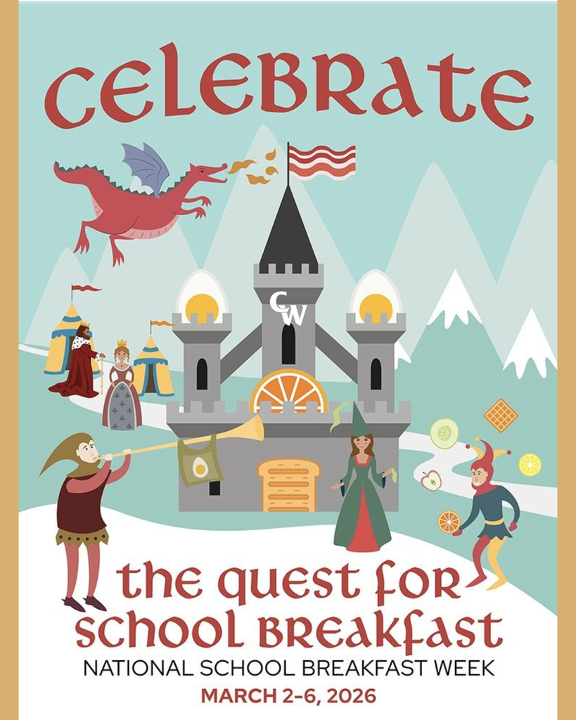 graphic of castle and people from that time period