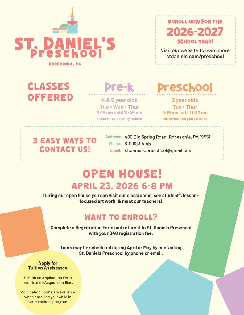 St-Daniels-Flyer-26-27-Open House April 23, 2026 6 - 8 pm