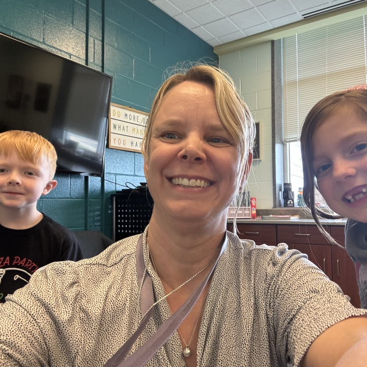 students and principal