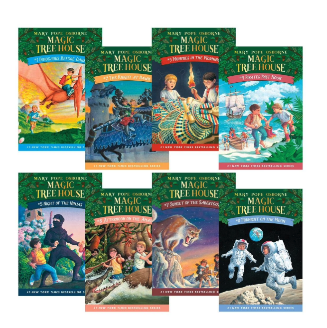 magic treehouse books