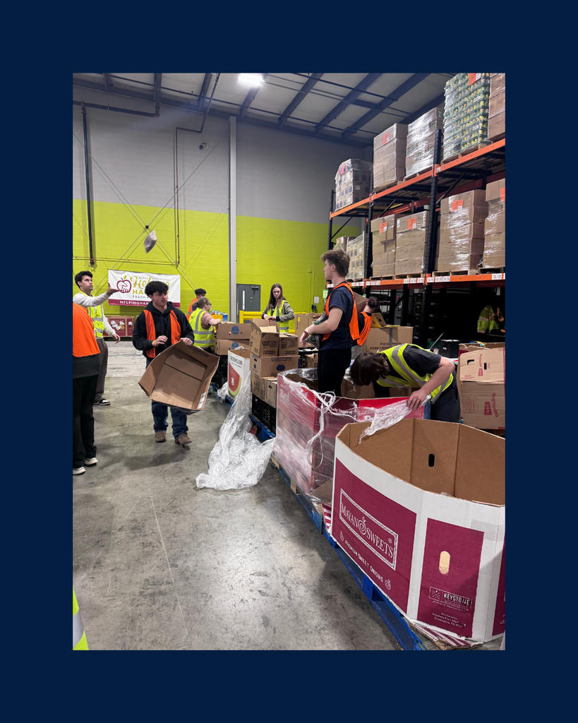 "Community Foods spent the day giving back with Helping Harvest ❤️ Our students spent the morning at the warehouse sorting donations and the afternoon helping distribute food at a mobile market. It was an amazing day of community service and a great reminder of how powerful it is to help others in our community. So proud of these students for stepping up and making a difference! 💛  #CommunityService #HelpingHarvest  #CommunityFoods #StudentsGivingBack #MakingADifference #berkscounty  "