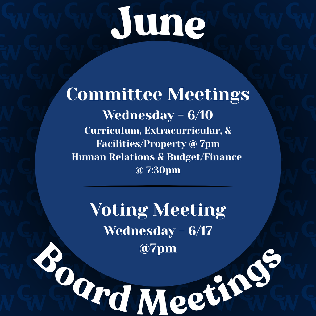 june board meeting dates