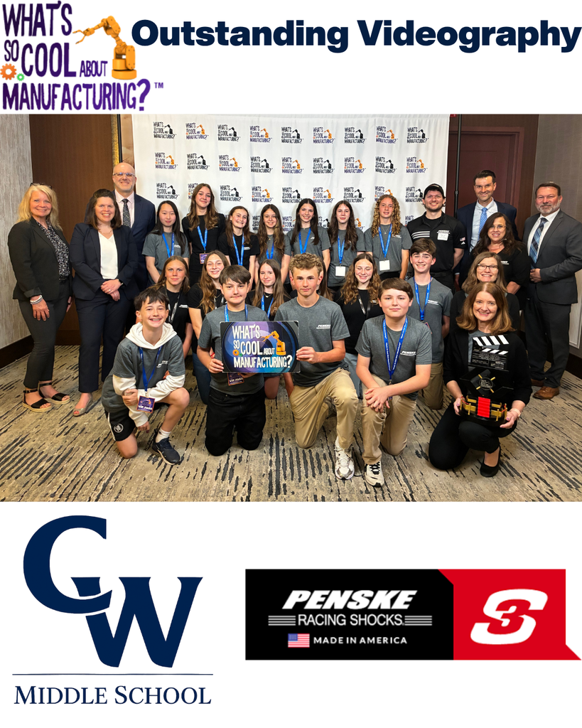 Conrad Weiser Middle School's What's So Cool About Manufacturing Team