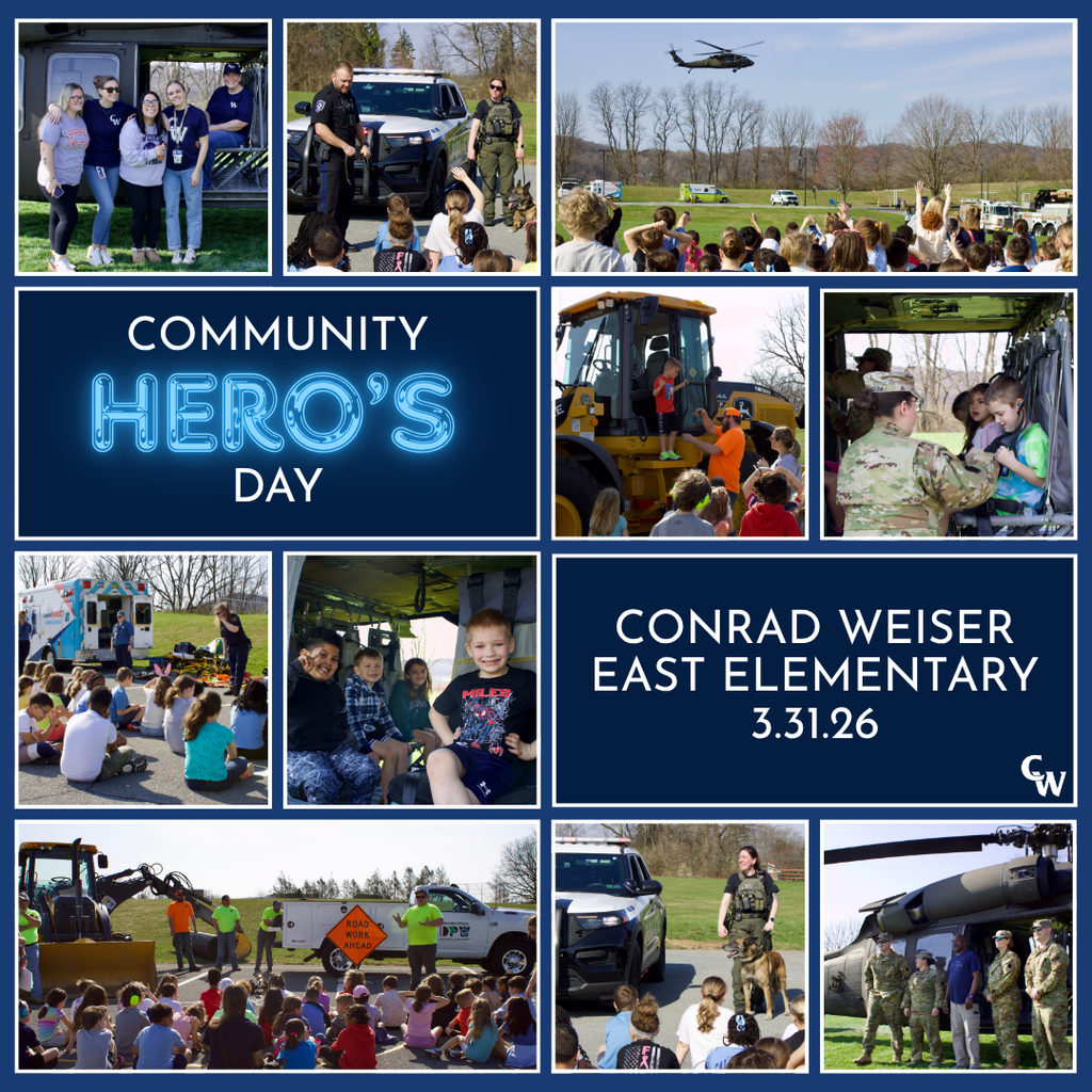 community hero's day day photos; kids, police, helicopter