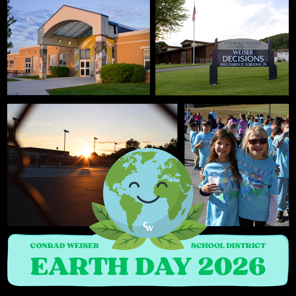 earth day celebration;  photos of CW school buildings