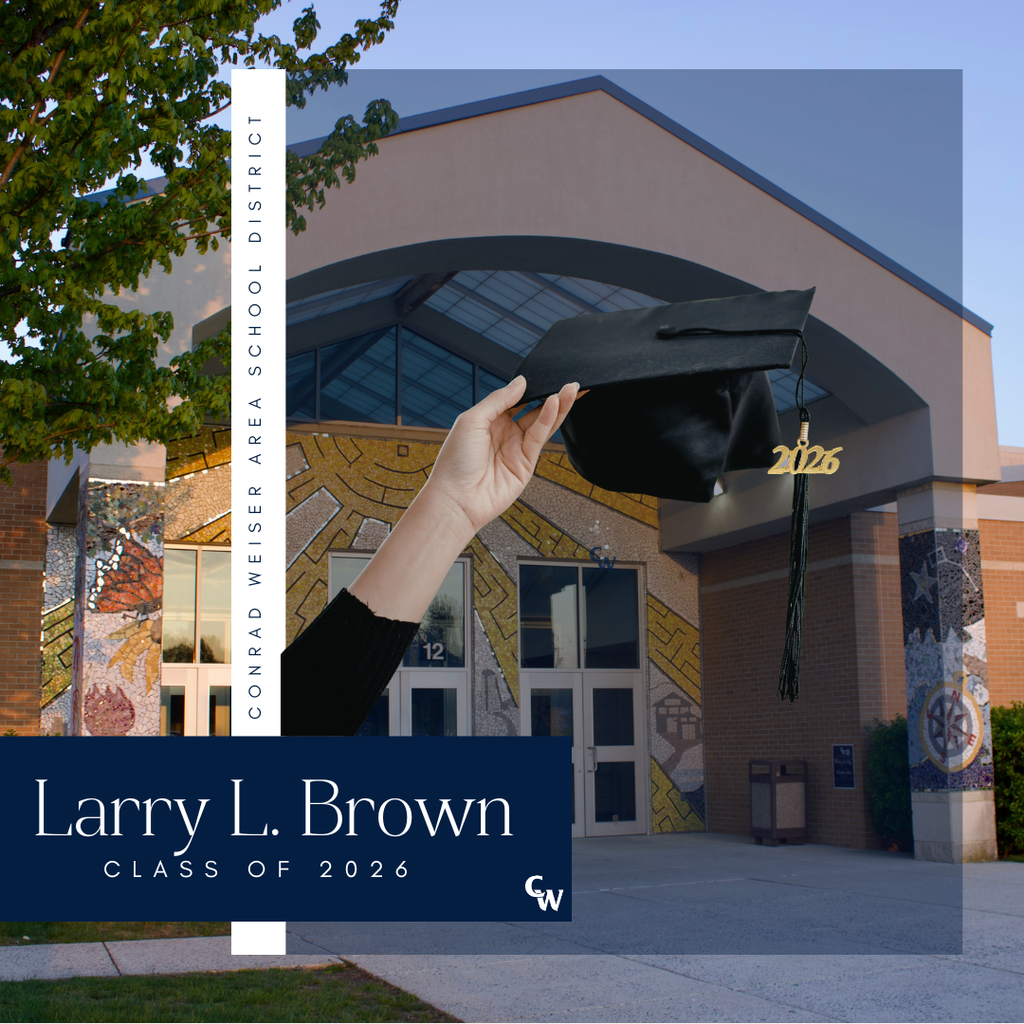 senior photo and decorative frame