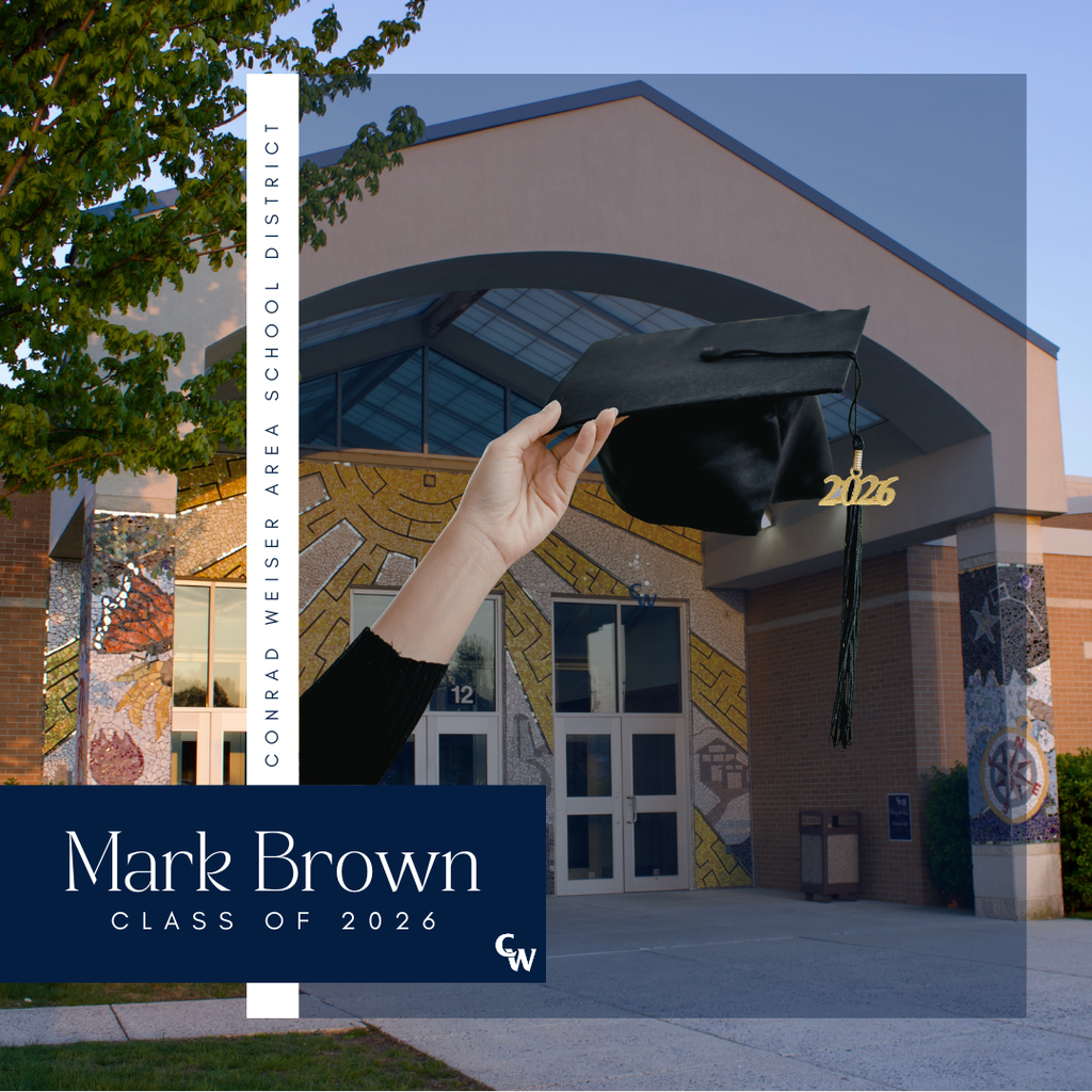 senior photo and decorative frame