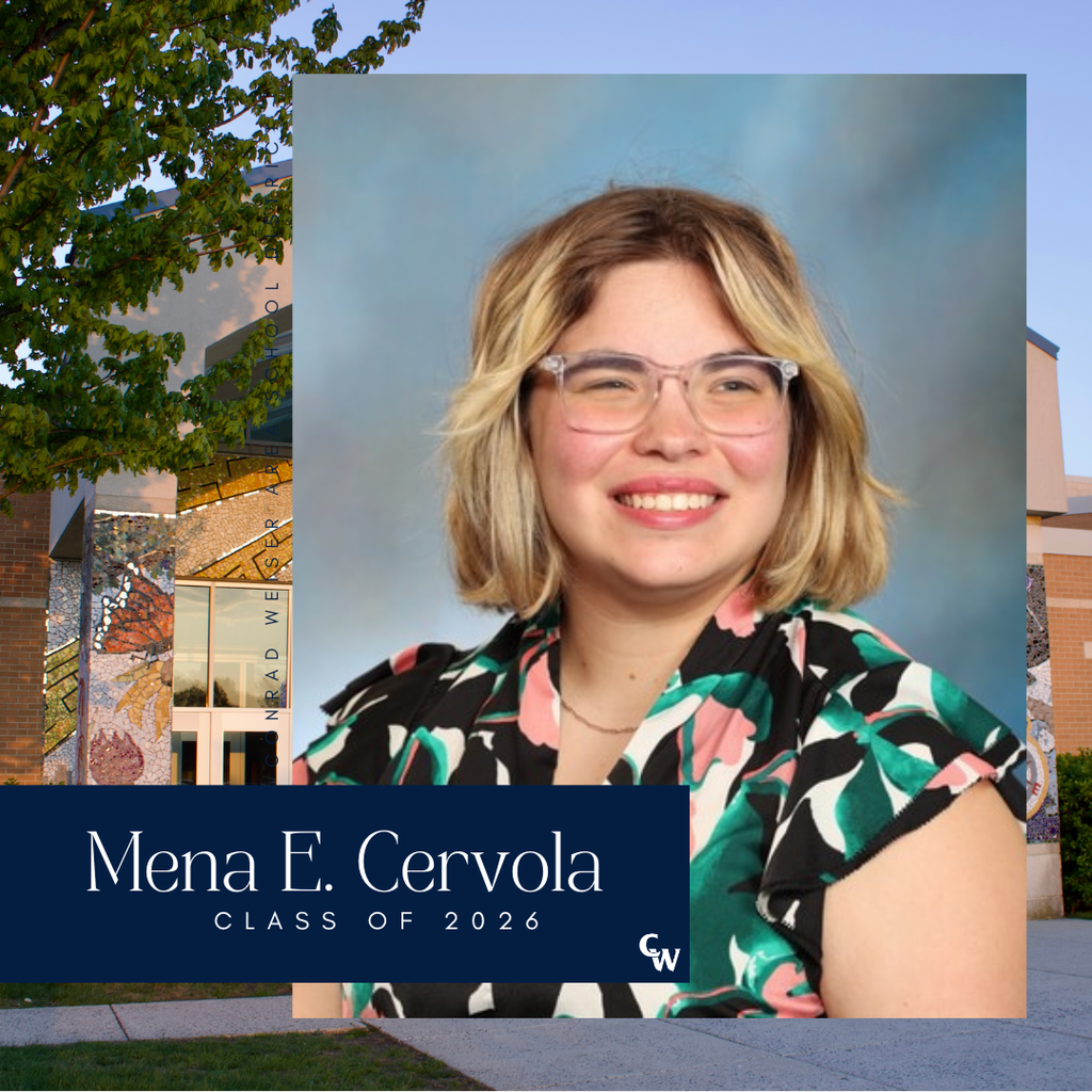 senior photo with decorative frame