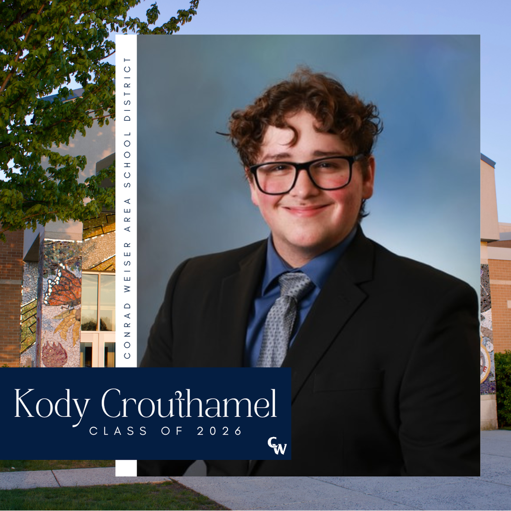 senior photo with decorative frame