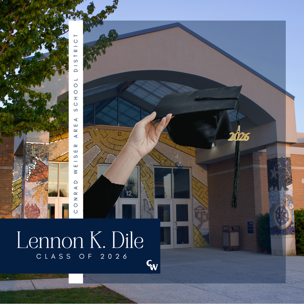 senior picture with decorative frame