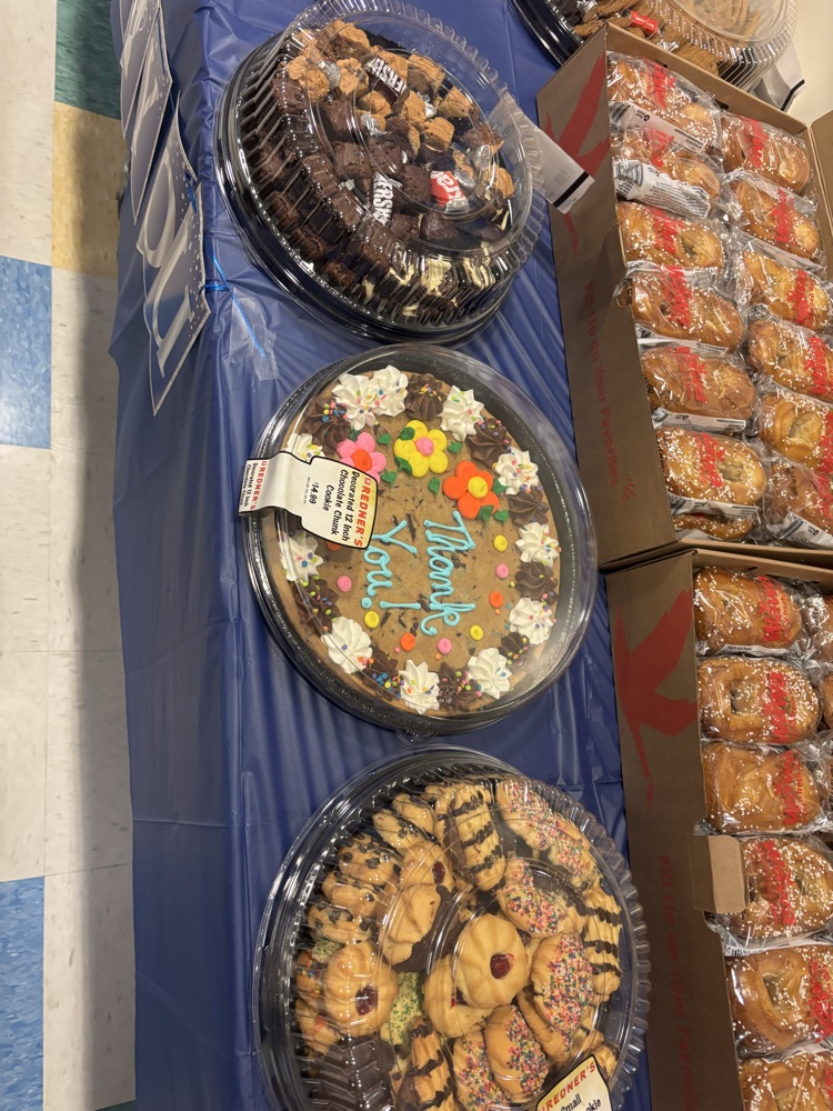 snacks on a table 