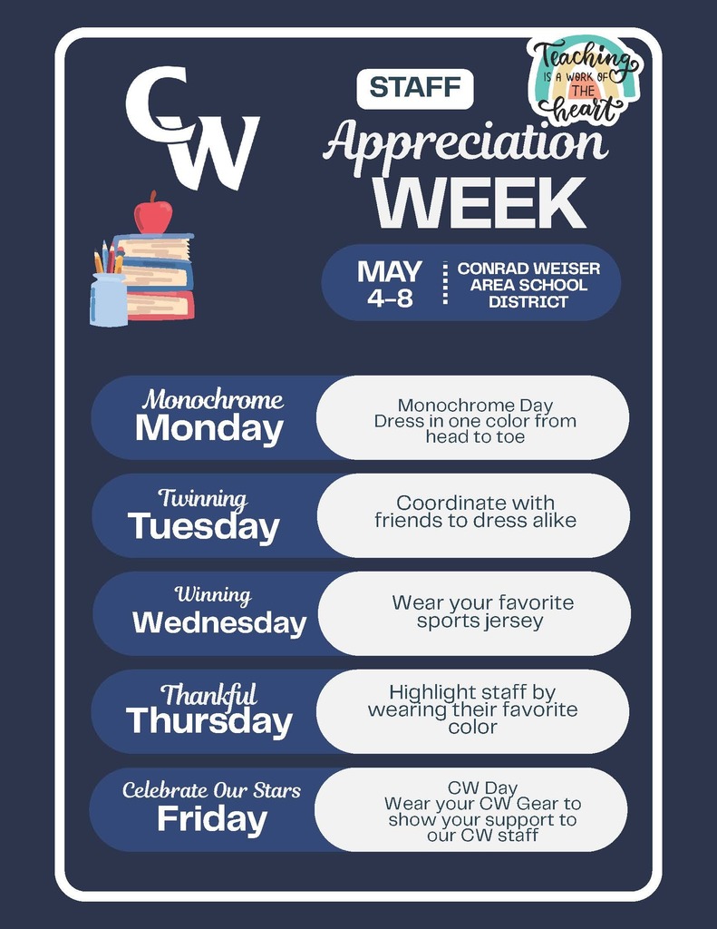 spirit week days