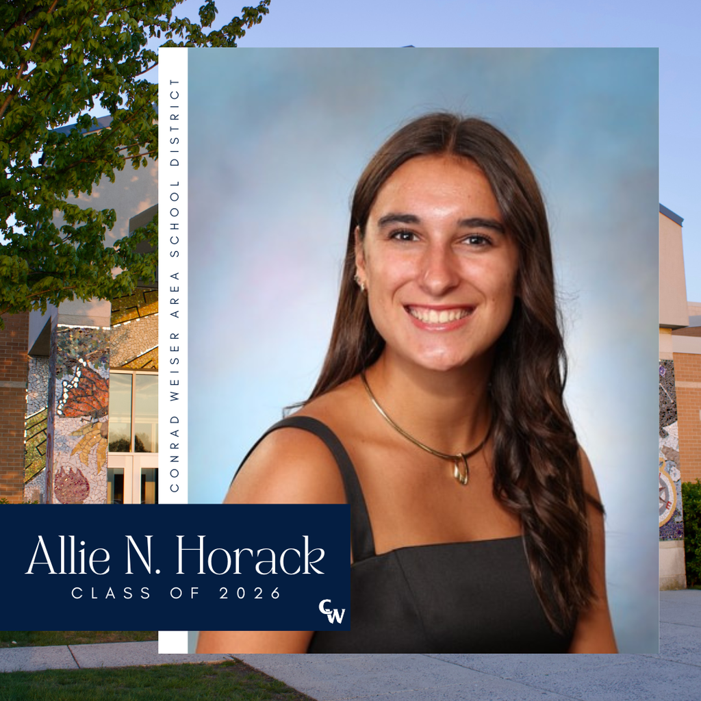 senior photo with decorative frame