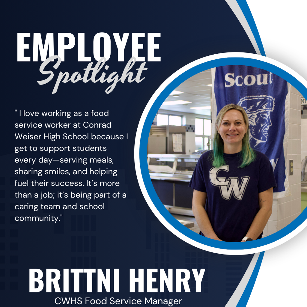 employee spotlight; employee photo, quote, name and position