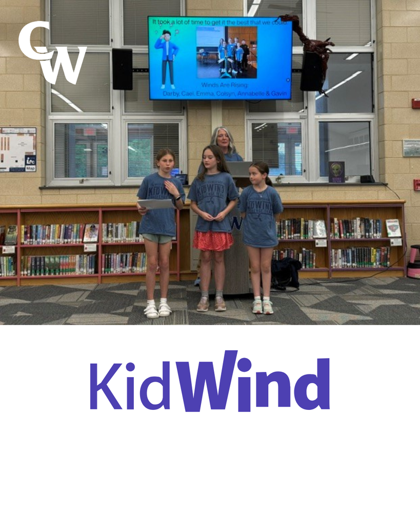 KidWind Teams presenting at the board meeting last night