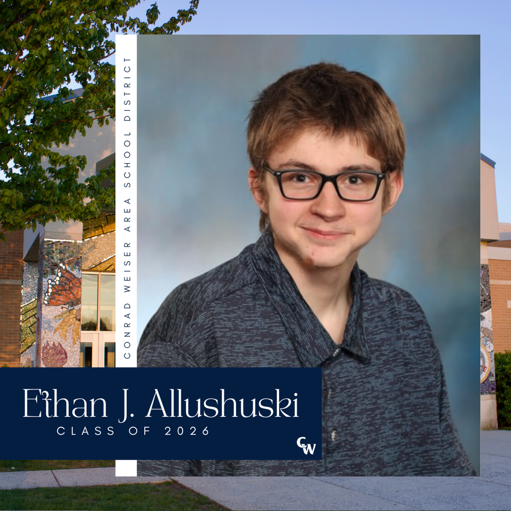 senior photo with decorative frame
