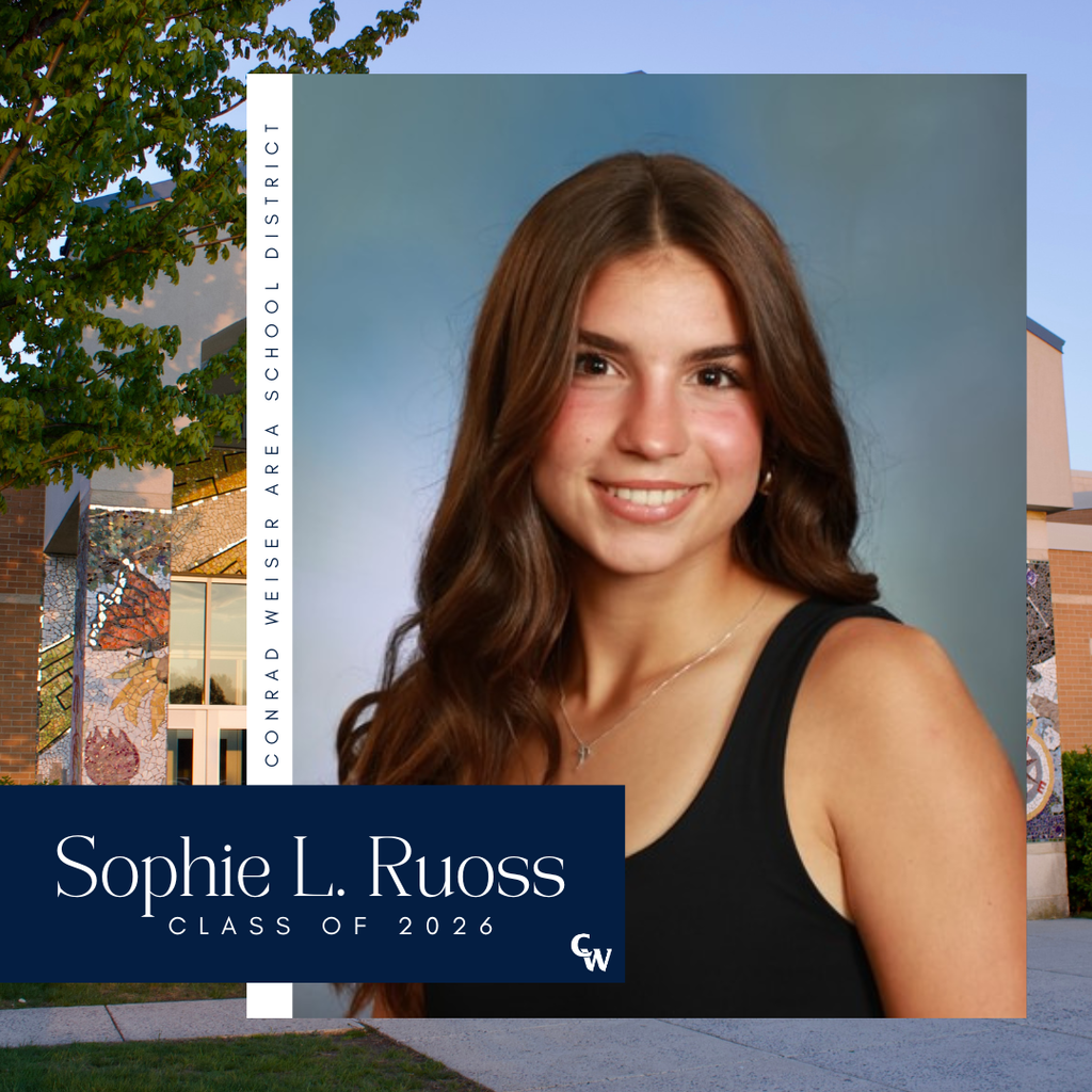 senior photo with decorative frame