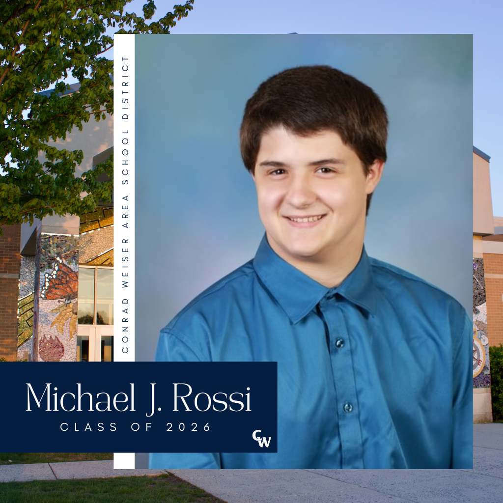 senior photo with decorative frame