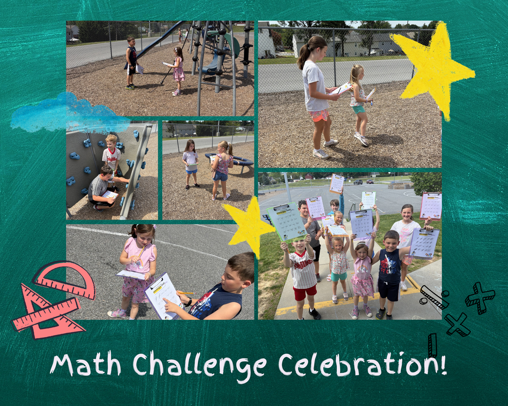 students doing scavenger hunt