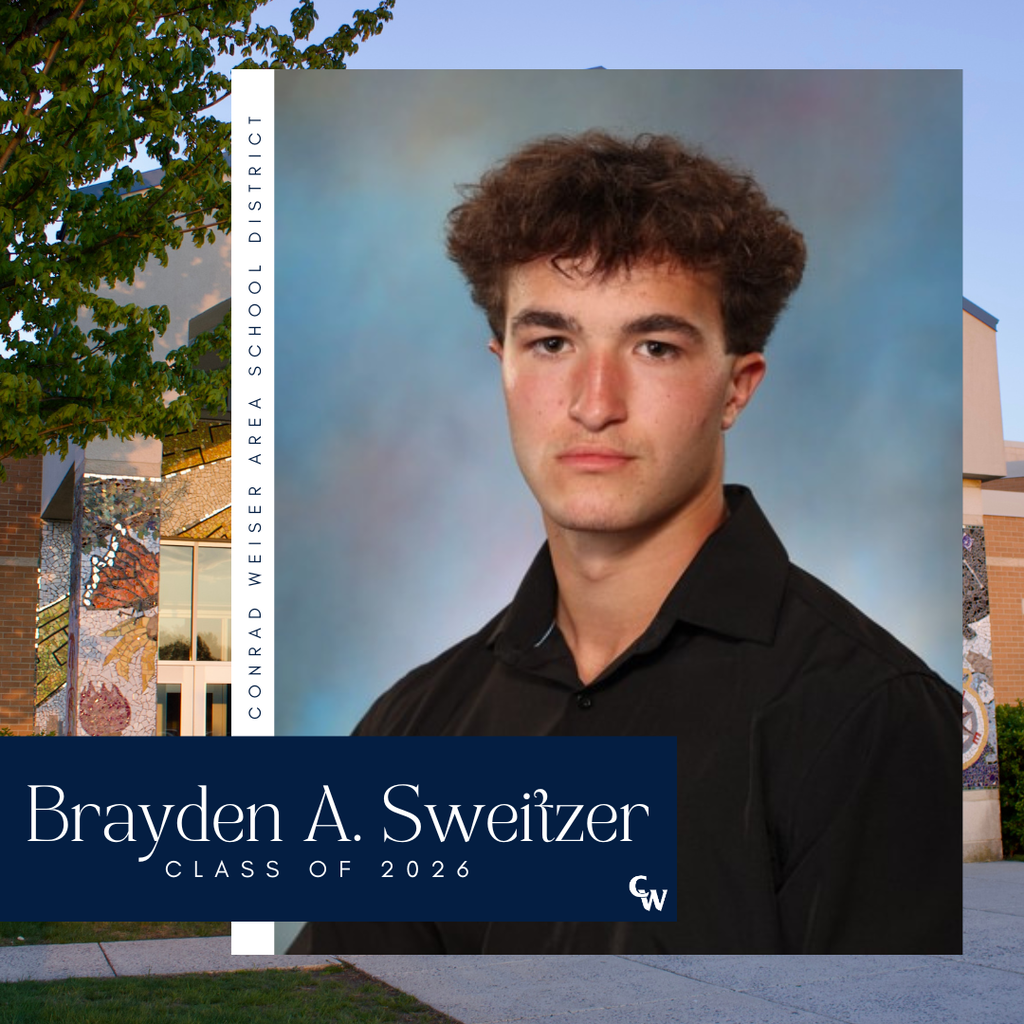 senior photo with decorative frame