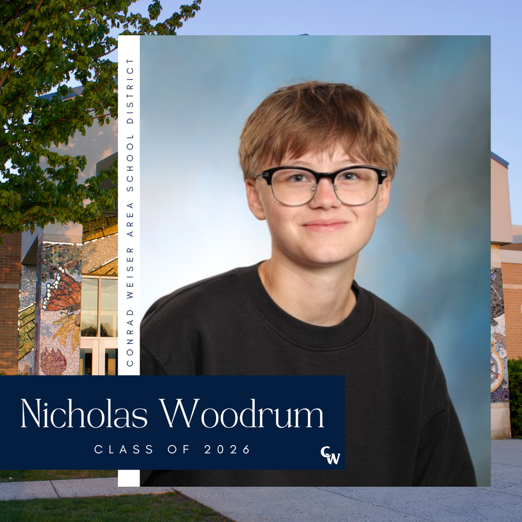 senior photo with decorative frame