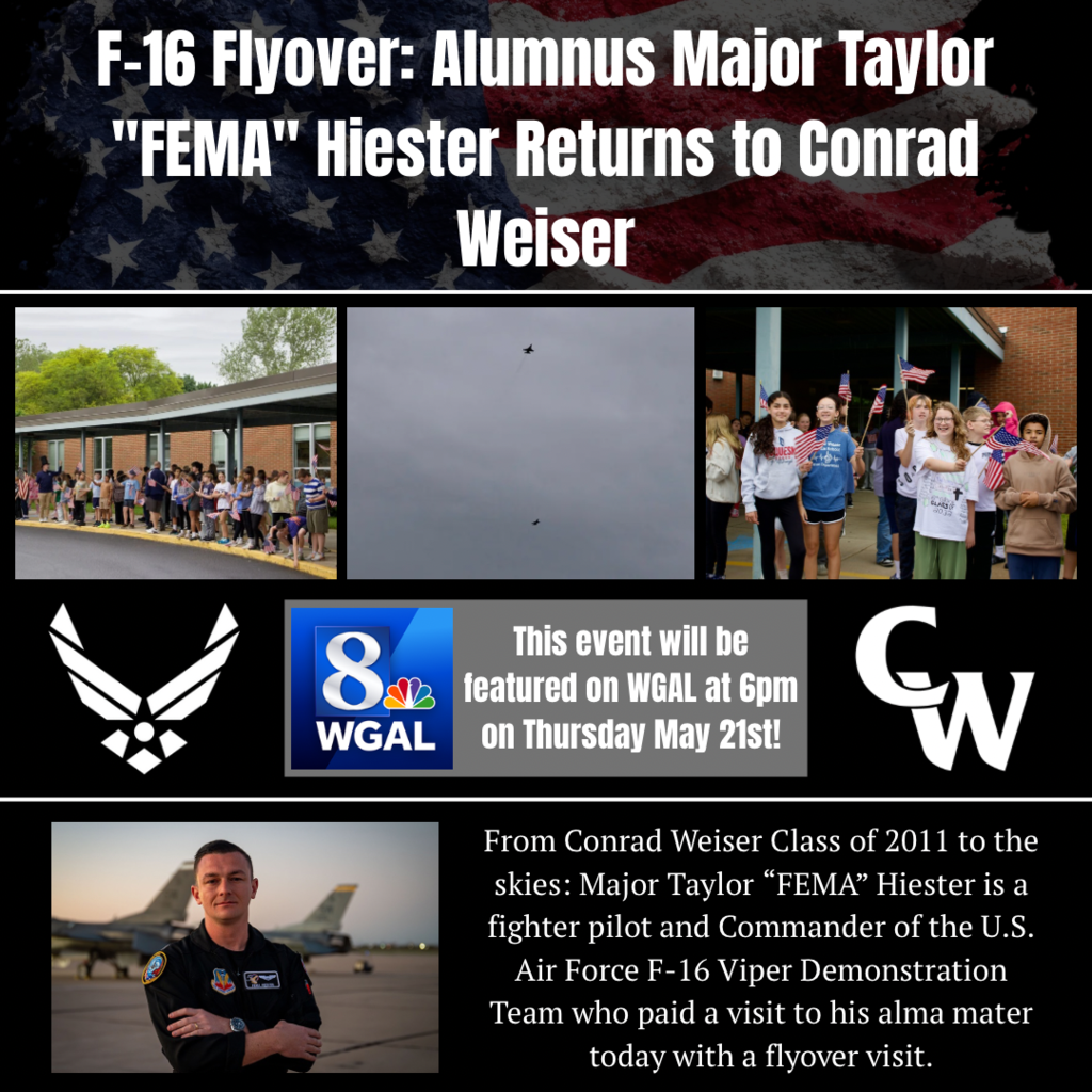 Conrad weiser alum flys F16 over pictures