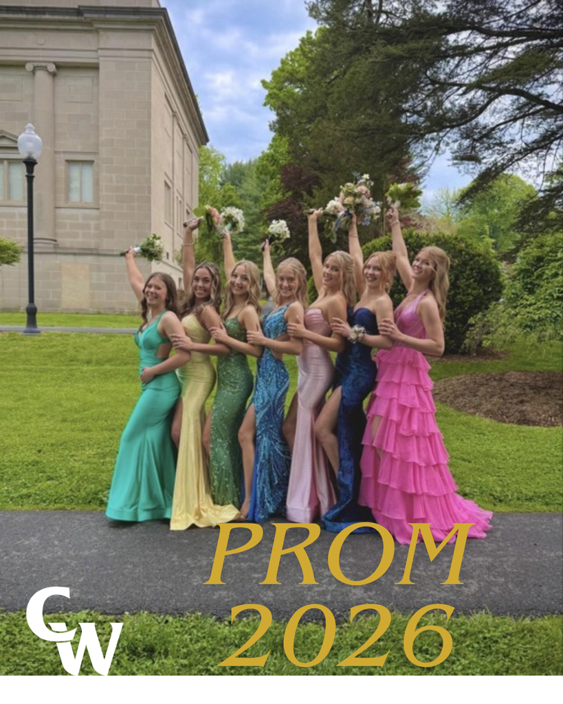 prom pictures from 2026; students in prom dresses, girls holding flowers