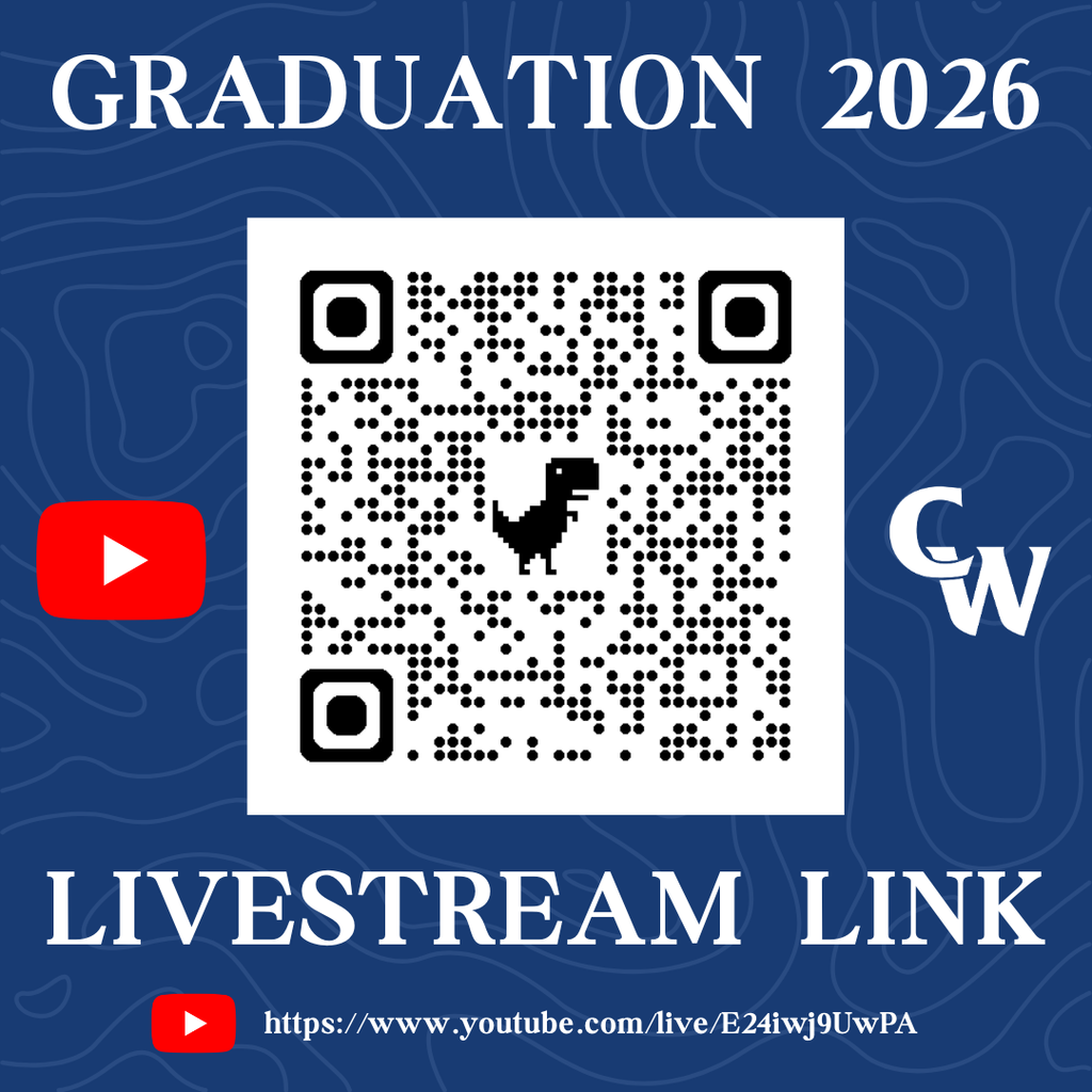 graduation livestream link and QR code