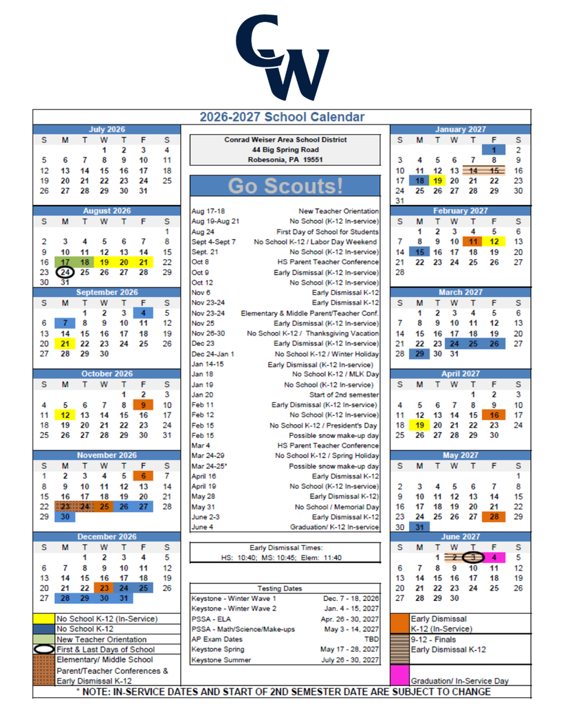 26-27 school calendar; also avilable here https://files-backend.assets.thrillshare.com/documents/asset/uploaded_file/2941/Cwasd/cea37b93-9ff3-4958-a64c-15b79bbebbeb/District-calendar-26-2702112026.pdf?disposition=inline