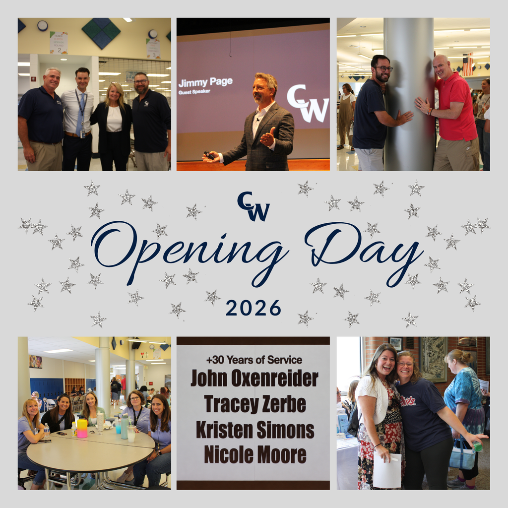 Back together and ready for an incredible year! 💙✨ On Wednesday, CWASD staff gathered for Opening Day 2026! We had an incredible morning filled with connection, celebrating staff years of service, and an inspiring keynote from Jimmy Page, author of One Word That Will Change Your Life. His message reminded us how choosing just one intentional word can transform the way we teach, lead, and serve our community this year. We are energized, focused, and ready to welcome our students back soon! #WeAreWeiser #OpeningDay2026 #WelcomeBack #OneWord