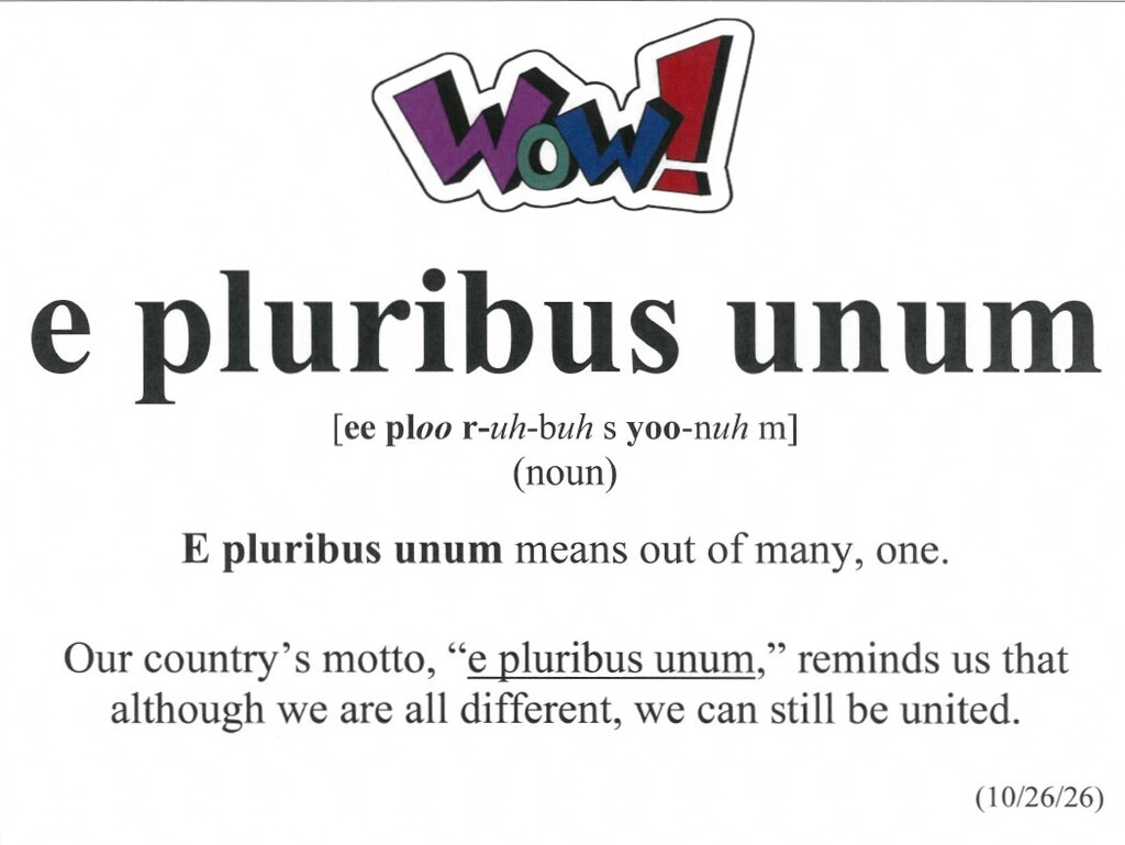 word of the week
