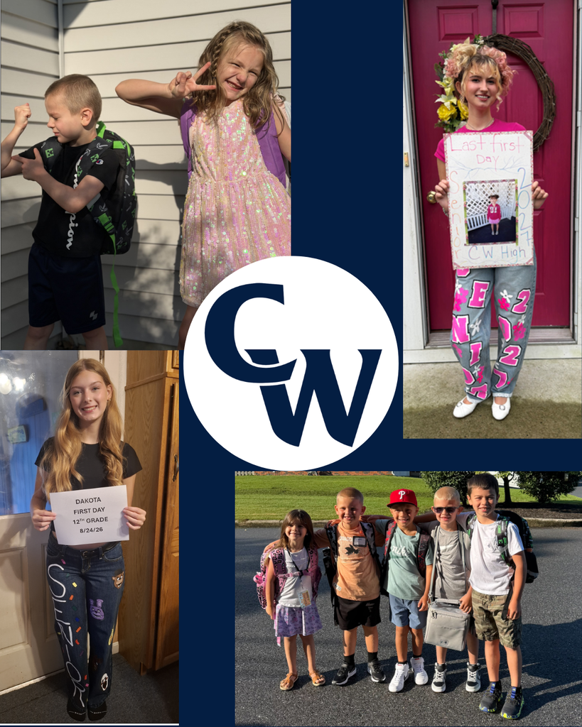 FIrst day photo collages of students, submitted by parents