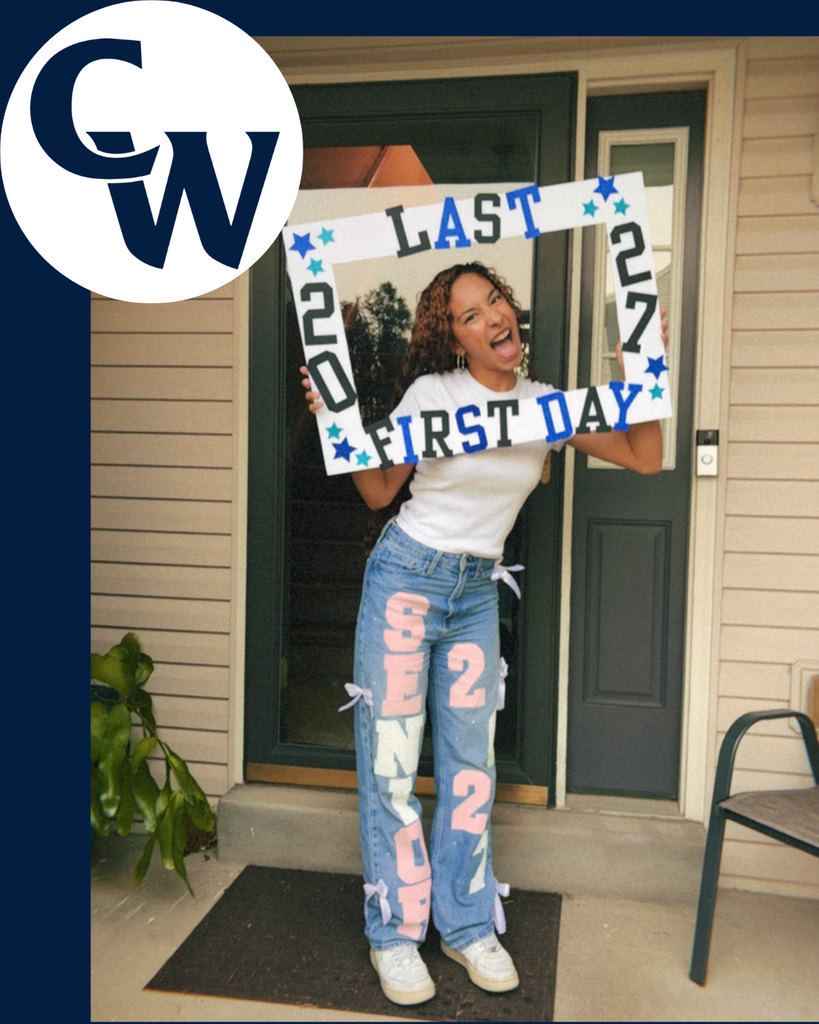 FIrst day photo collages of students, submitted by parents