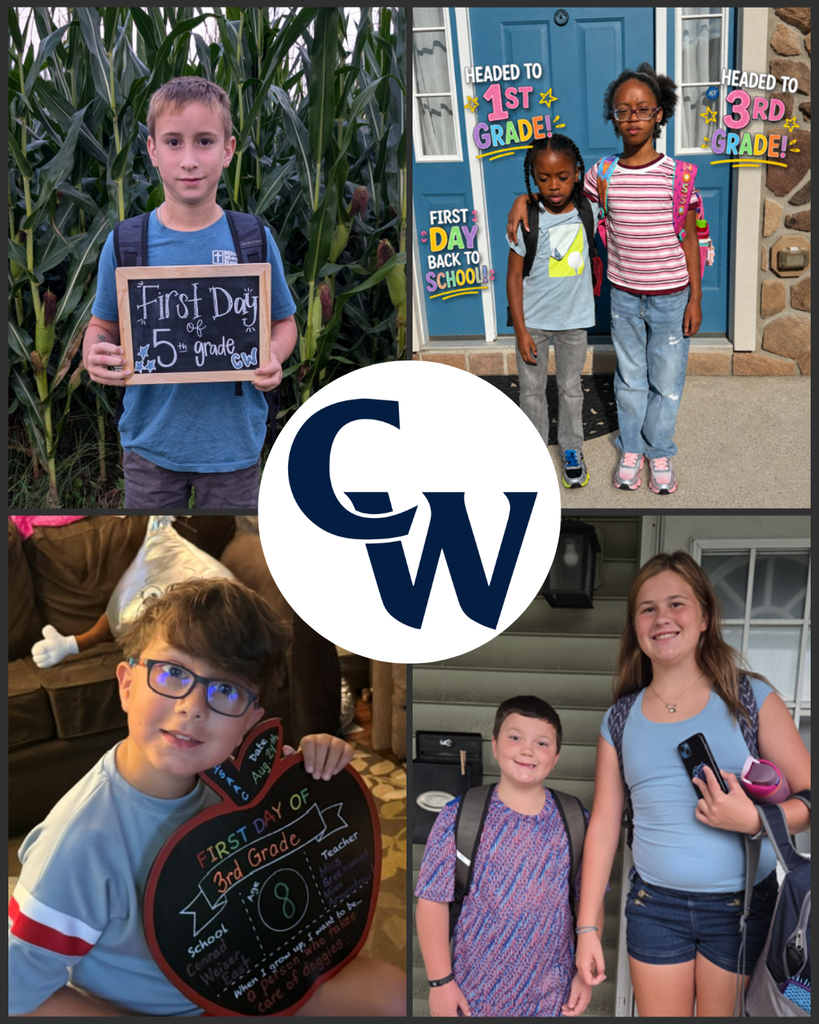 FIrst day photo collages of students, submitted by parents