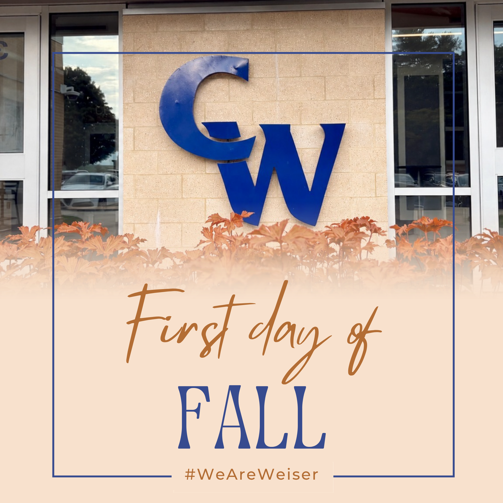 cw building with leaves