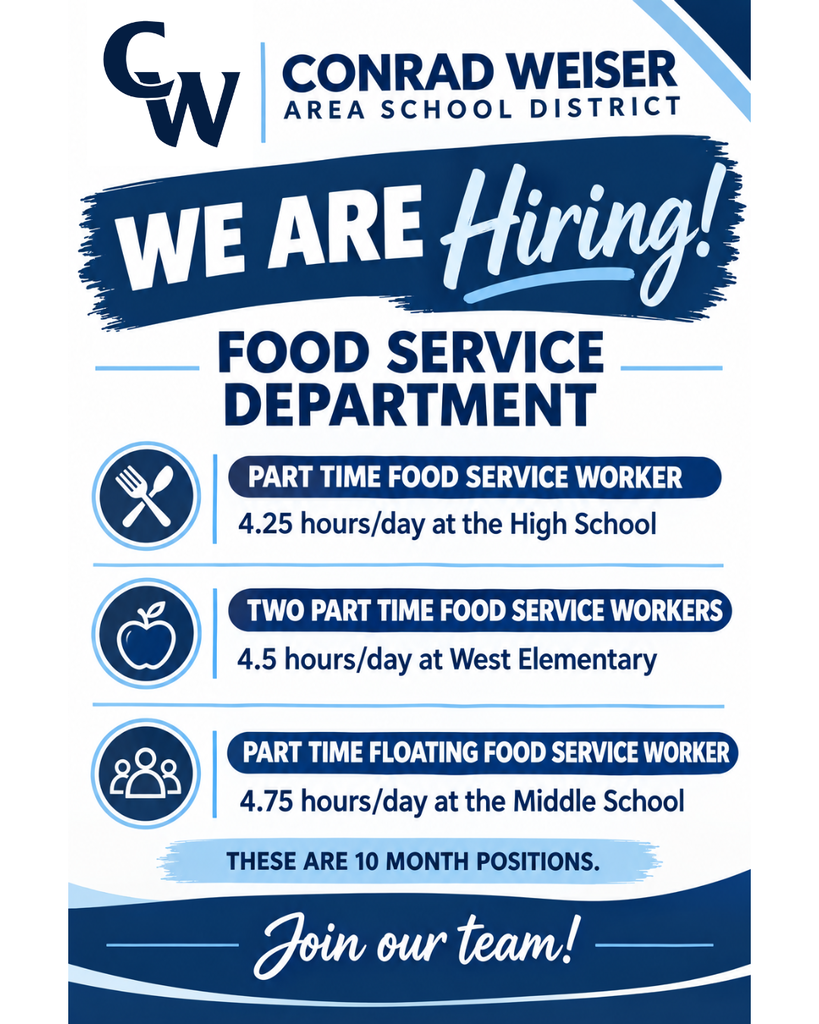 ad for food sevice worker positions available at https://www.conradweiser.org/o/cwasd/page/employment