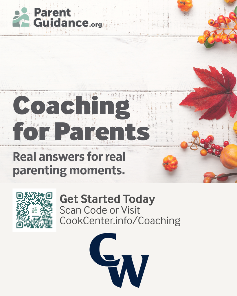 fall themed parent coaching flyer